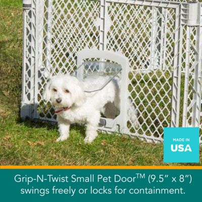 Image showing  Indoor/Outdoor 6-Panel Petyard Passage Pet Exercise Pen, 26 in.