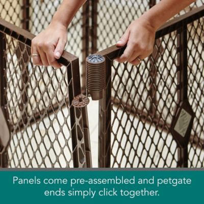 Image showing  Indoor/Outdoor 8-Panel Petyard Passage Pet Exercise Pen, 26 in.