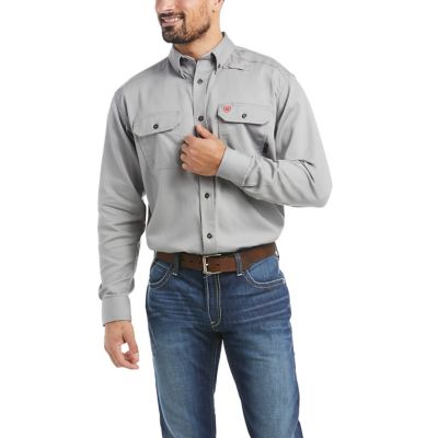 Ariat Long-Sleeve FR Solid Work Shirt