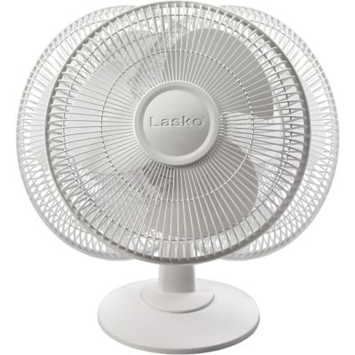 Image showing  12 in. Table Fan, White