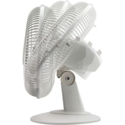 Image showing  12 in. Table Fan, White