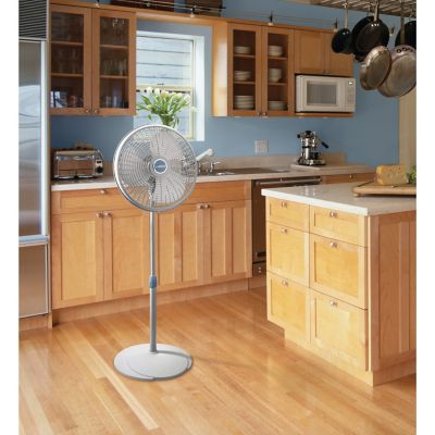 Image showing  16 in. Performance Pedestal Fan, White