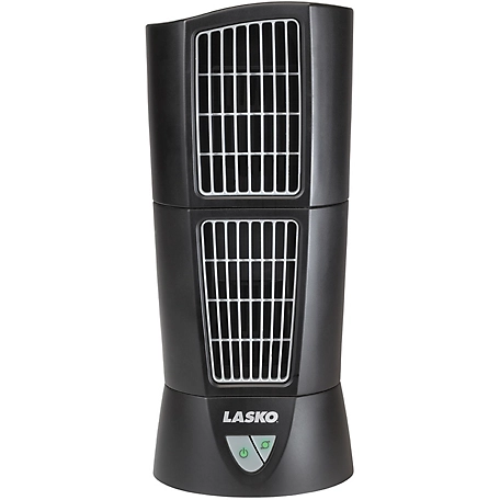 Lasko 6 in. Desktop Wind Tower Fan, Black