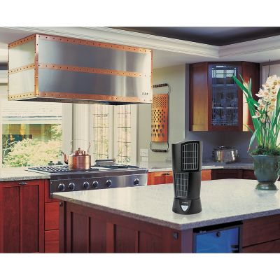 Image showing  6 in. Desktop Wind Tower Fan, Black