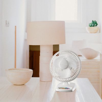 Image showing  6 in. Personal Fan, White