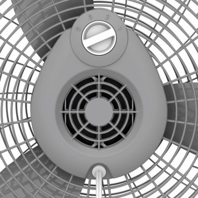 Image showing  20 in. 3-Speed Indoor Air Circulator, Grey