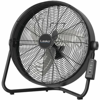Lasko 20 In High Velocity Floor Fan With Quickmount Wall Mount