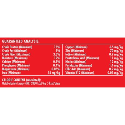 Image showing  Mini's Beef, Chicken and Bacon Flavor Dog Biscuit Treats, 36 oz.