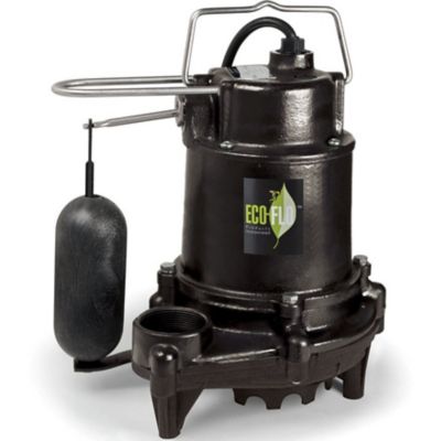 ECO-FLO Products Inc. 1/2 HP Cast Iron Sump Pump