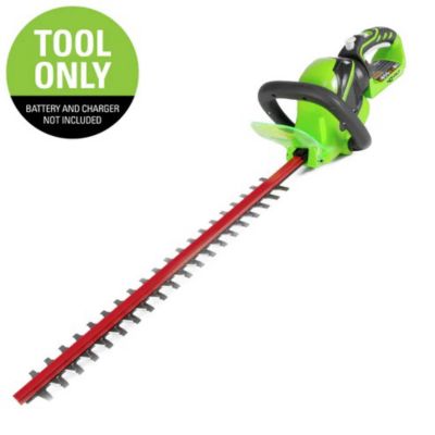 Greenworks 40V 24 in. Cordless Battery Hedge Trimmer, Tool Only
