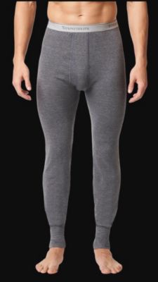 Image showing  Men's 2-Layer Cotton Long Johns Base Layer Bottoms