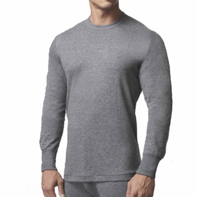 Stanfield's Men's Long-Sleeve 2-Layer Shirt, Charcoal Mix