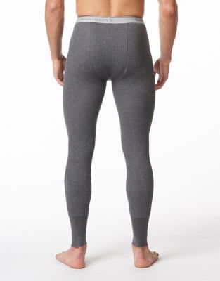 Image showing  Men's Mid-Rise Waffle Knit Long Johns