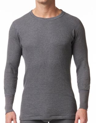 Stanfield's Men's Long-Sleeve Waffle Knit Shirt My husband wears a lot of layers in the winter and likes long sleeve Ts so I bought him one of these to try