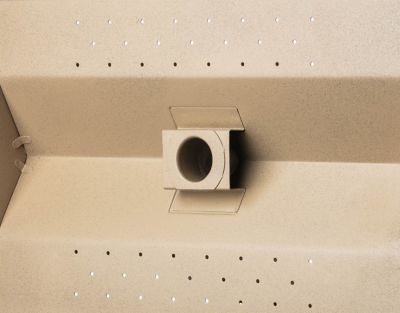 Image showing  8.37 lb. Hopper Bird Feeder with Suet Holders, 2 Suet Cake Capacity, Large