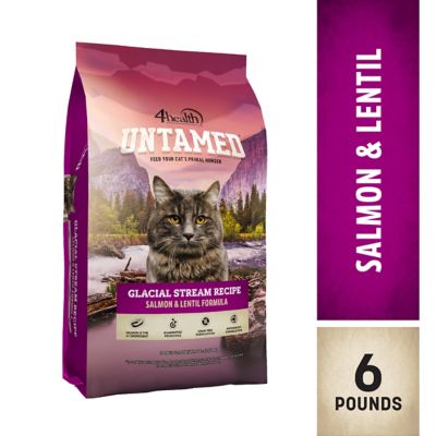 4health Untamed Glacial Stream All Life Stages Grain-Free Salmon and Lentils Formula Dry Cat Food