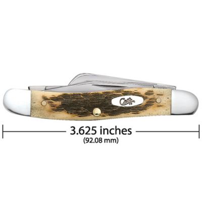 Image showing  2.56 in. Bone CS Medium Stockman Knife, Amber