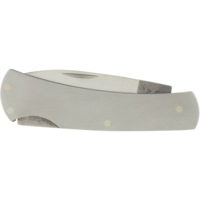 Image showing  2.19 in. Executive Lockback Brushed Stainless-Steel Pocket Knife