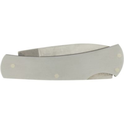 Image showing  2.19 in. Executive Lockback Brushed Stainless-Steel Pocket Knife