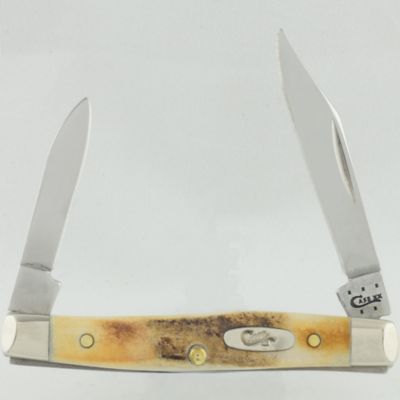 Case Cutlery 2 in. Genuine Stag Small Pen Pocket Knife