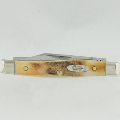 Image showing  2 in. Genuine Stag Small Pen Pocket Knife