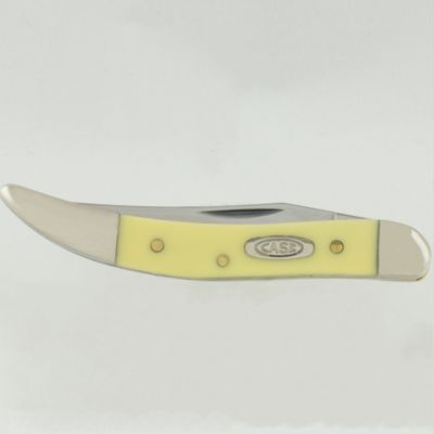 Image showing  2.25 in. Smooth Synthetic CS Small Texas Toothpick Knife, Yellow
