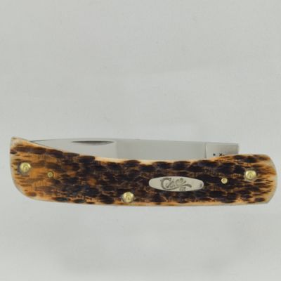 Image showing  2.81 in. Bone Sod Buster Jr. Knife, Amber