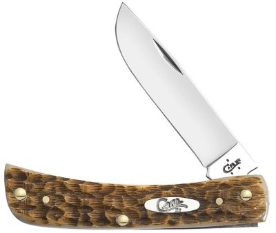 Image showing  2.81 in. Bone Sod Buster Jr. Knife, Amber