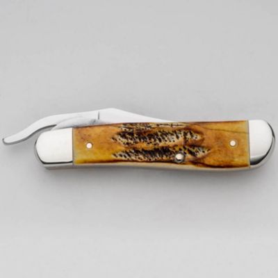 Image showing  2.69 in. Case 6.5 BoneStag RussLock Pocket Knife