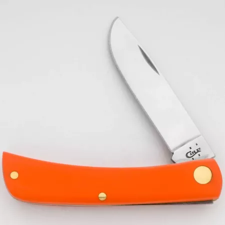 Case Cutlery Sod Buster Jr Smooth Synthetic Pocket Knife 2.81 in Orange Knives