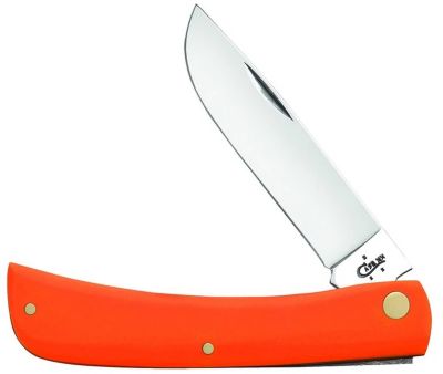 Image showing  2.81 in. Smooth Synthetic Sod Buster Jr Pocket Knife, Orange
