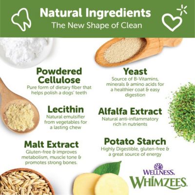 Image showing  Brushzees Natural Small Daily Dental Care Dog Treats, 24 ct.