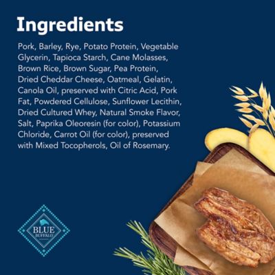 Image showing  Sizzlers Bacon-Style Dog Treats with Real USA Pork, Original Flavor, 15 oz. Bag