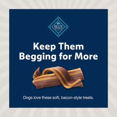 Image showing 5 th Blue Buffalo Sizzlers Bacon-Style Dog Treats with Real USA Pork, Original Flavor, 15 oz. Bag