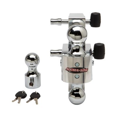 Uriah Products 2 in. Receiver 12,000 lb. Capacity Aluma-Tow Aluminum Adjustable Interchangeable Hitch Mount, 6 in. Drop