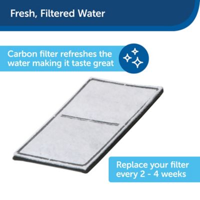 Image showing  100 oz. Multi-Tier Plastic Pet Water Fountain