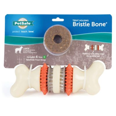 PetSafe Sportsmen Bristle Bone Dog Chew Toy, Large