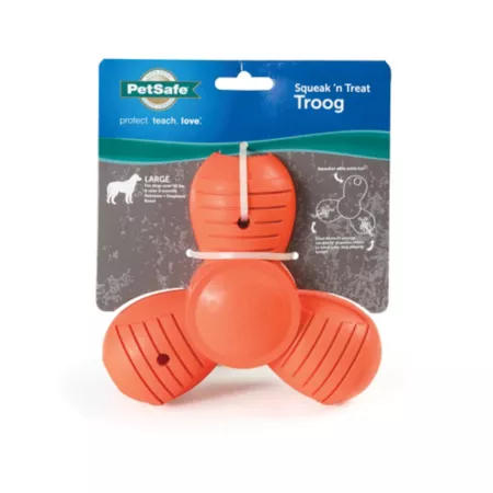 PetSafe Sportsmen Troog Squeak 'N Treat Dog Chew Toy Large Dog Chew Toys