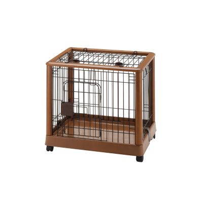 Image showing  Mobile 1-Door Rubberwood Pet Pen, 25.2 in.