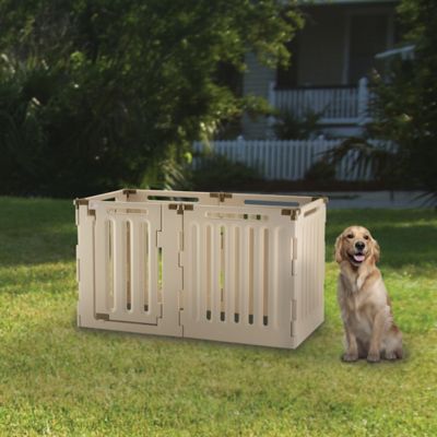 Image showing  Convertible Indoor/Outdoor Plastic Pet Play Pen