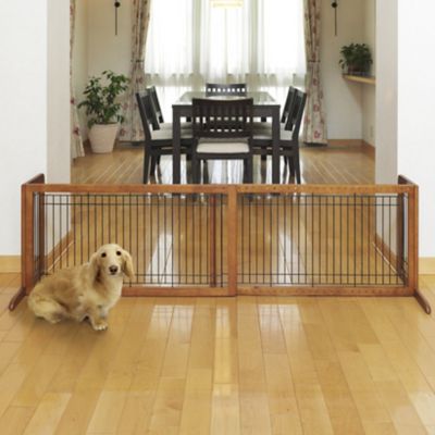 Richell Freestanding Pet Gate, Large, 39.8 in. to 71.3 in.