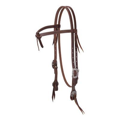 Weaver Leather Working Tack Futurity Knot Browband Headstall