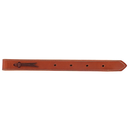 Weaver Leather 1-3/4 in. x 39 in. Doubled and Stitched Off Saddle Billet, Chestnut