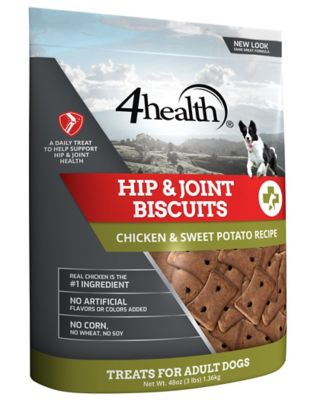 4health Special Care Hip and Joint Chicken and Sweet Potato Recipe Treats for Dogs, 3 lb.