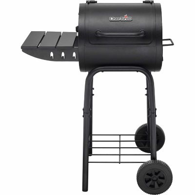 Image showing  American Gourmet 225 Series Barrel Charcoal Grill, 225 sq. in., Black