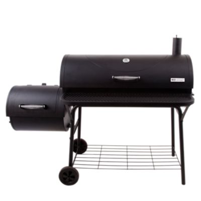 Char-Broil Charcoal 1280 Series Offset Smoker and Grill, 1,280 sq. in. Cooking Space