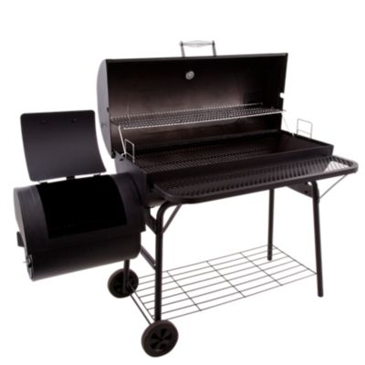 Image showing  1,280 sq. in. 1280 Series Offset Charcoal Smoker and Grill