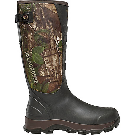 LaCrosse Footwear Men's 4xAlpha 16 in. Snake Rubber Hunting Boots, 376121  at Tractor Supply Co.