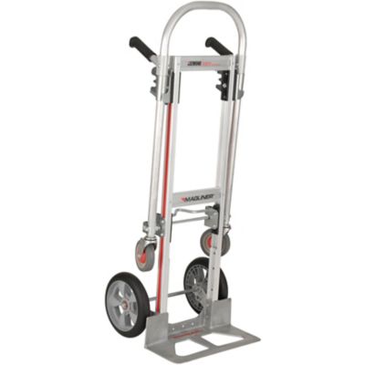 Magliner 500 lb./1000 lb. Capacity Gemini Jr. Convertible Hand Truck, 10 in. Interlocking Polyurethane Wheels