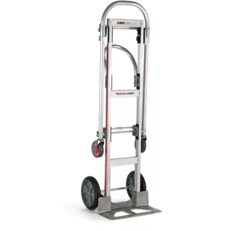 Magliner 500 lb/1 000 lb Ability Gemini Sr 2-Wheel Convertible Hand Truck U-Handle 10" Balloon Rubber Wheels Hand Trucks